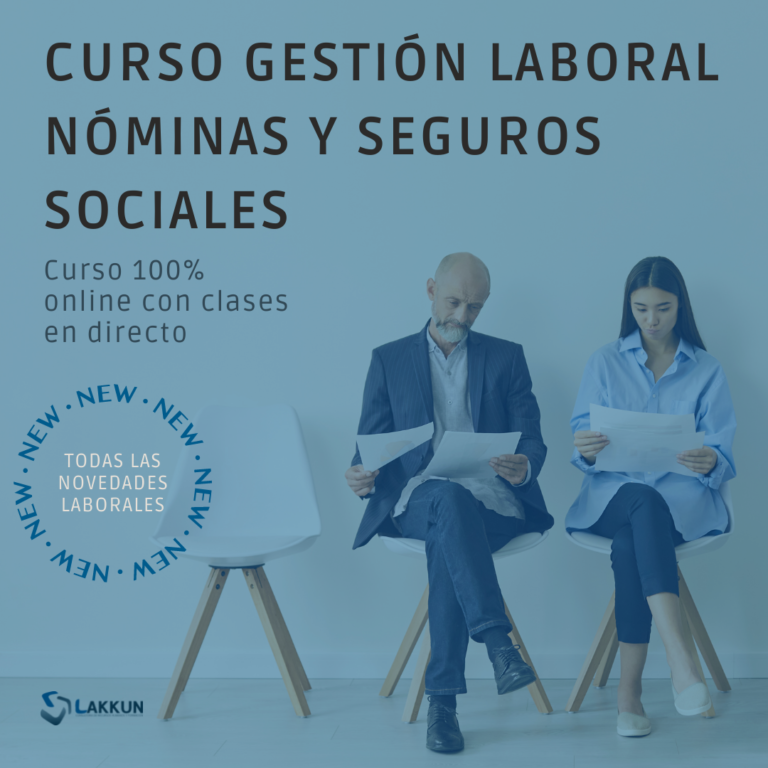 Curso Gestión Laboral Nóminas y Seguros Sociales Lakkun