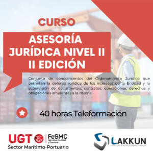 curso asesoria juridica sector maritimo