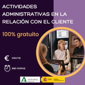 Actividades administrativas en la relación con el cliente