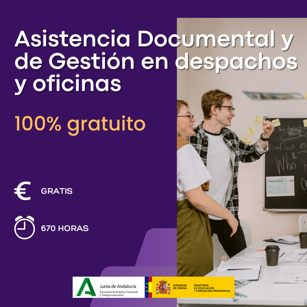 Asistencia Documental y de Gestión en despachos y oficinas