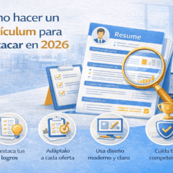 Cómo hacer un currículum 2026