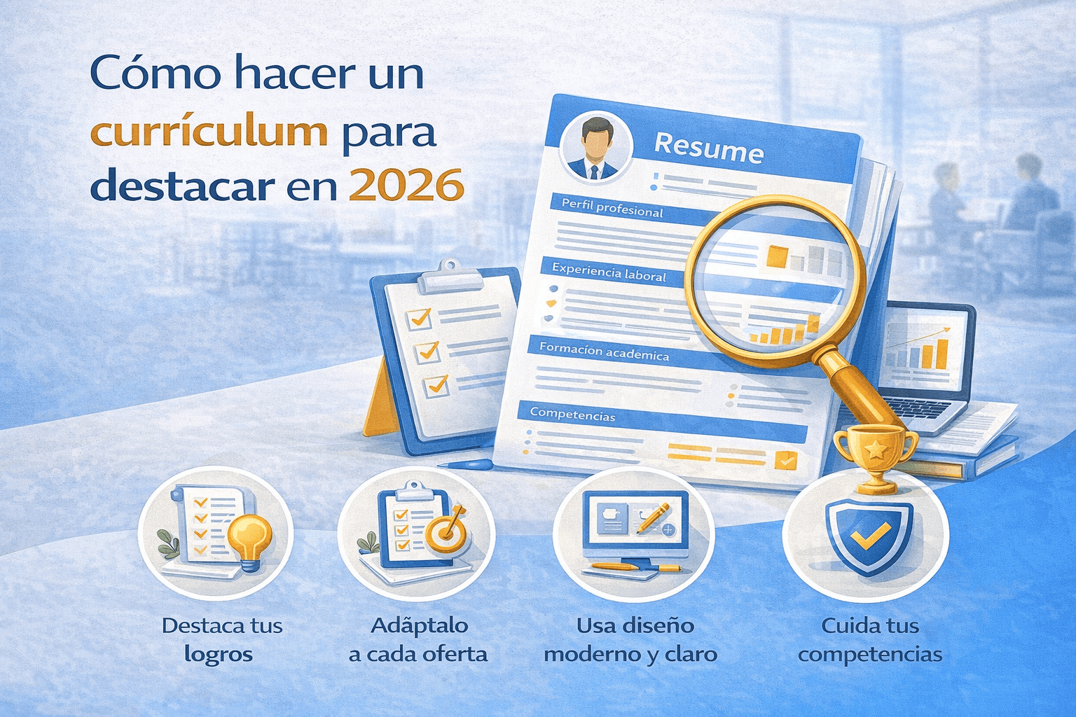 Cómo hacer un currículum 2026