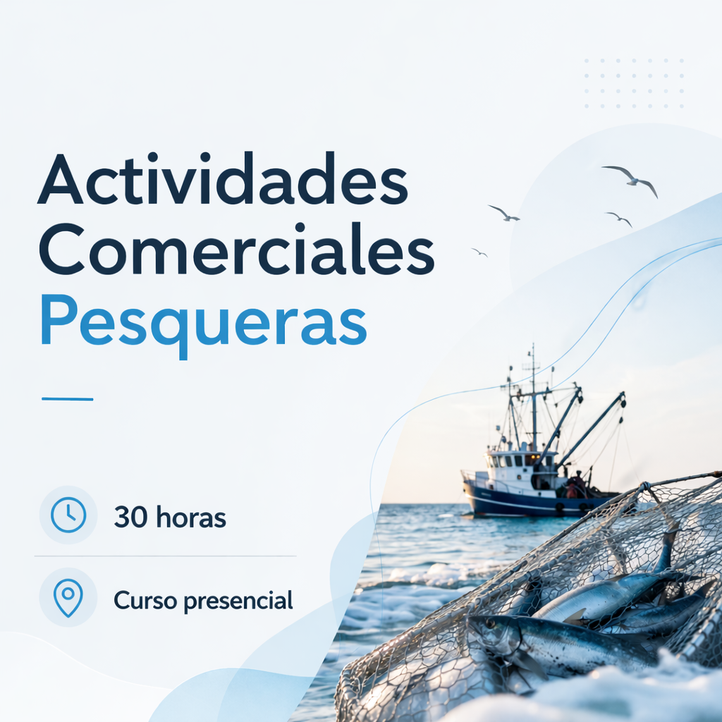 Curso de actividades comerciales pesqueras