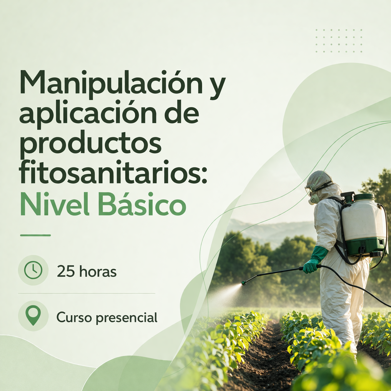 curso aplicador de productos fitosanitario básico en almeria
