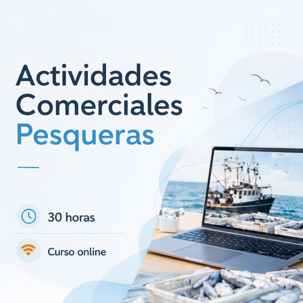 Curso online de actividades pesqueras